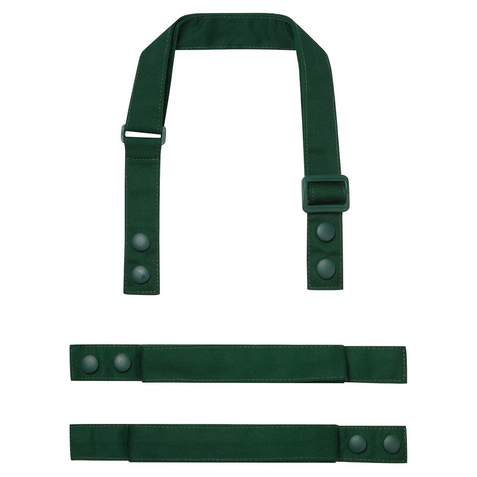 image 1 of Premier Swap & Pop Customizable Apron Straps - Bottle Green - One Size Green