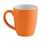 image 2 of MidOcean Trent Coloured Ceramic Mug - Orange/White - One Size