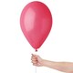 image 2 of Raspberry Pink Bio Latex Balloons 33cm / 13 in - Pack of 10