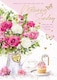 image 1 of Words 'n' Wishes Mother's Day Card for a Lovely Mum on Mothering Sunder, 22 x 15.8 cm