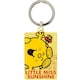 image 1 of Little Miss Sunshine Key Ring - Yellow - One Size