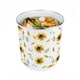 image 6 of Sunflowers Print Food Waste Caddy - Metal 2L Decorative Kitchen Compost Bin