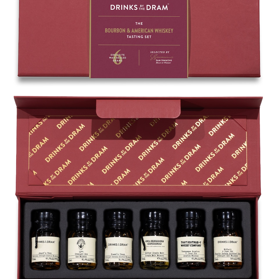 image 1 of The Premium Bourbon 6 Dram Tasting Set | Clear