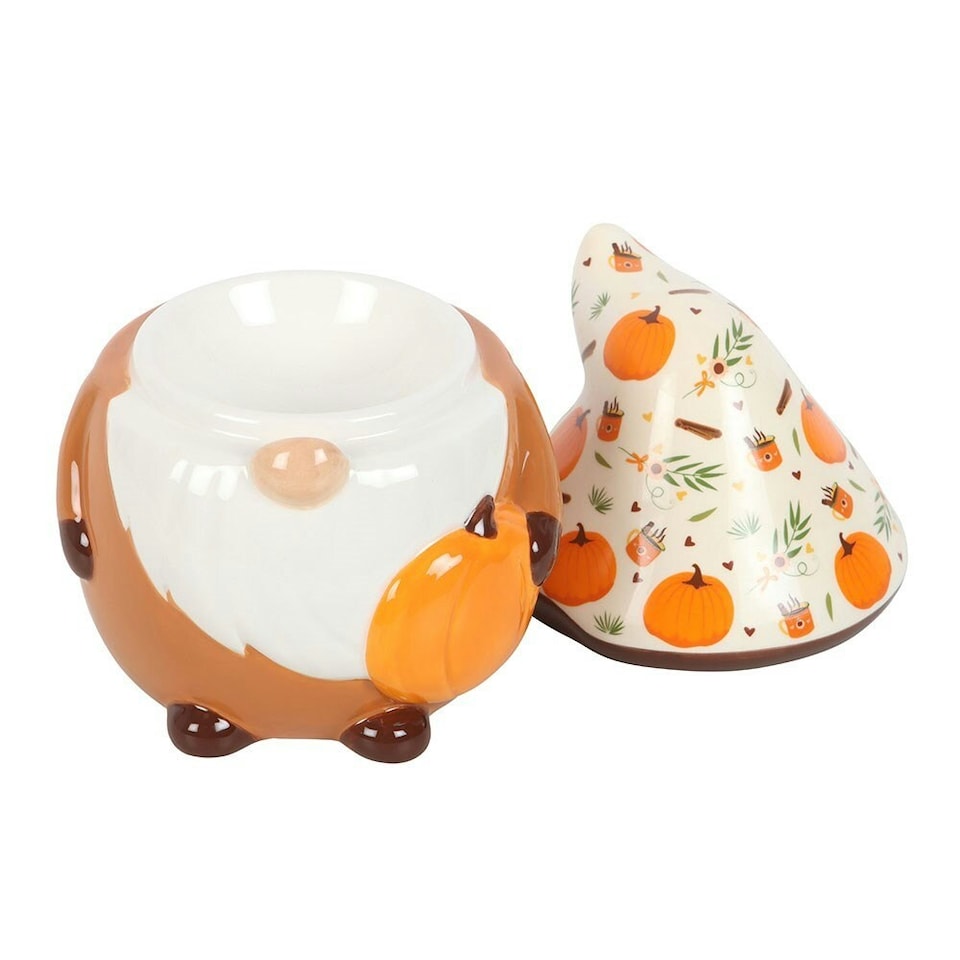 image 1 of Something Different Autumn Days Gonk Oil Burner - Orange/White - One Size