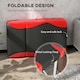 image 8 of HOMCOM Portable Massage Table Beauty Therapy Couch Bed Spa Aluminum Red