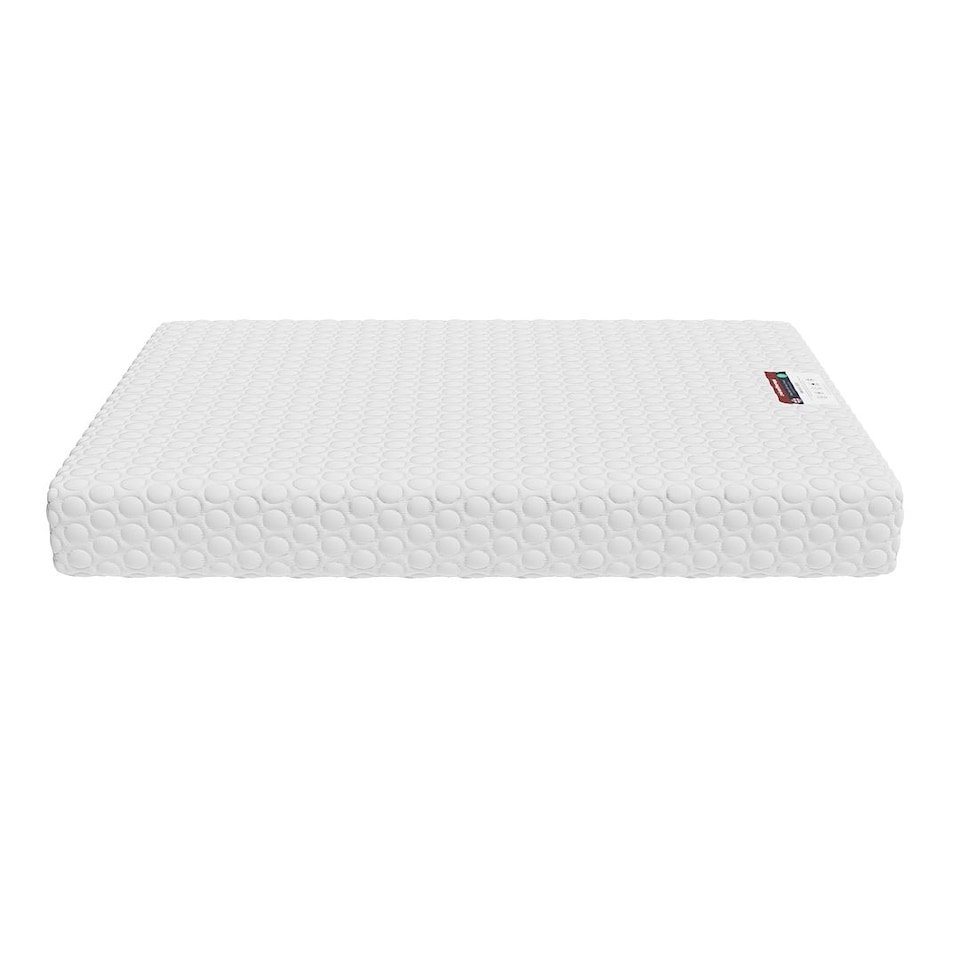 image 1 of Visco Therapy Foam Mattress 20cm - Medium Comfort, Cooling Layer, UK Made | White | White | Not provided | 1