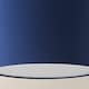 image 6 of ValueLights Torbery Set of 3 Navy Nesting Ceiling Light Shades | Blue