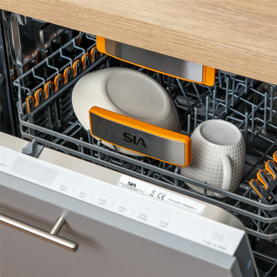 image 1 of SIA SBID6116 60cm Integrated Dishwasher, 16 Place Settings