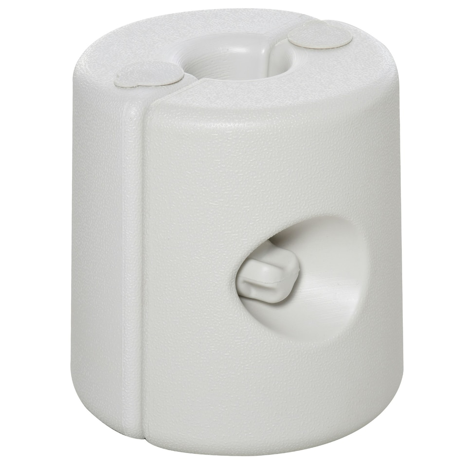 image 1 of Outsunny Tent Weight Base 4pcs Gazebo Foot Leg Anchor Weights Marquee White