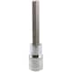 image 1 of 10mm Hex Allen Key Long Bit Internal Socket Metric 1/2" Drive 100mm Length Cr-V