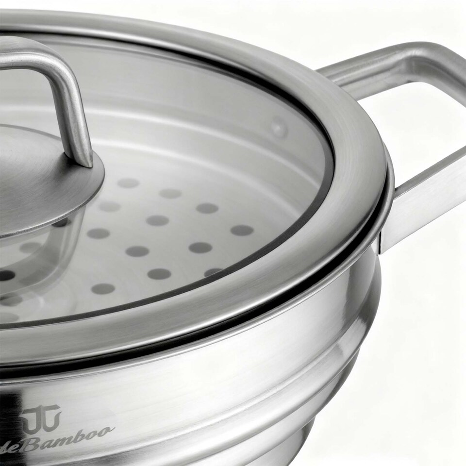 image 1 of HomeKing JadeBamboo Vik-24 CM Steamer