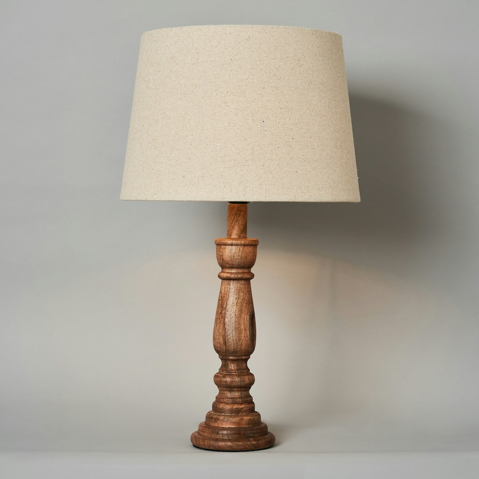 image 1 of BHS Henlock Natural Table Lamp, Natural