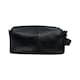 image 2 of Quadra NuHide Faux Leather Washbag - Black - One Size Black