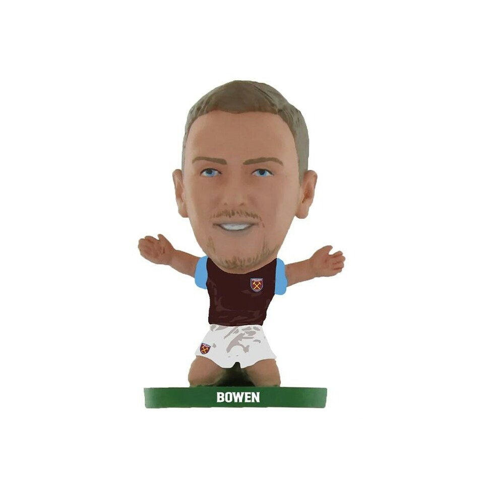West Ham United FC Jarrod Bowen SoccerStarz Collectable Figurine - Claret Red/Sky Blue - One Size