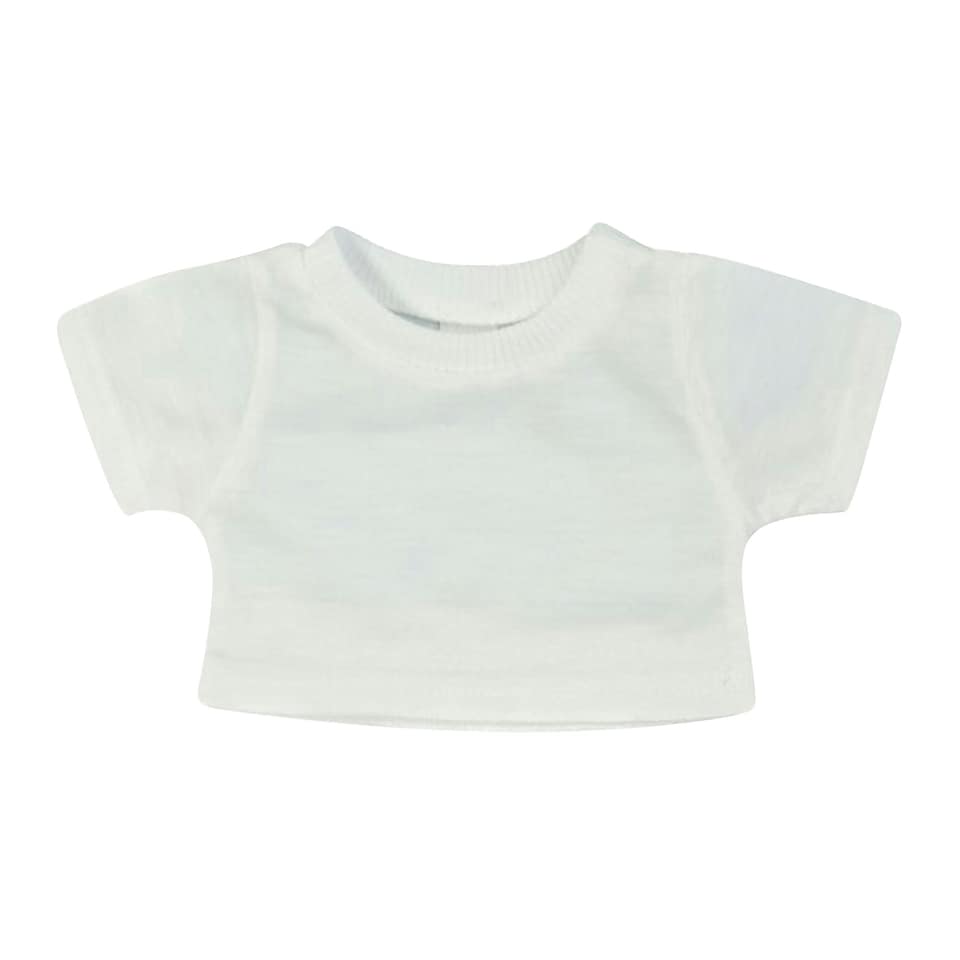 image 1 of Mumbles Teddy Bear T-Shirt Accessory - Sublimation White - L