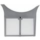 image 4 of SPARES2GO Hinged Lint Screen Fluff Filter compatible with Creda Tumble Dryers TU11 37760 37761 T520VW T522VW TDL30PE