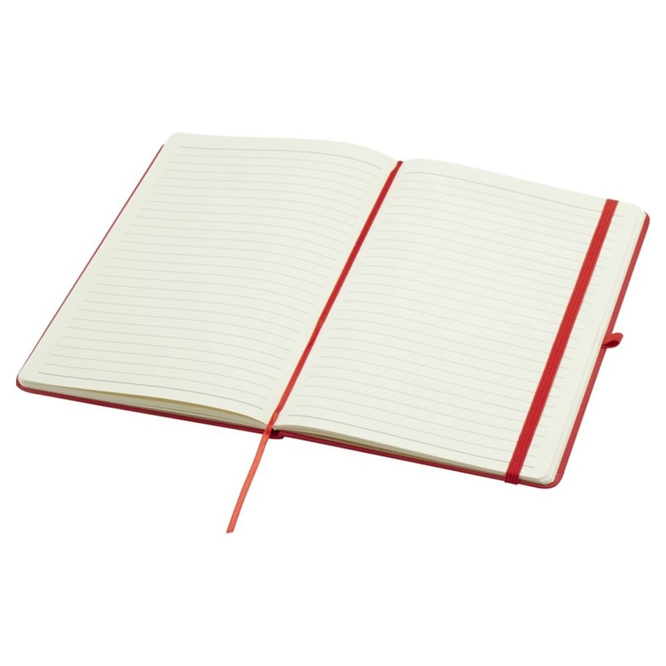 image 1 of Spectrum Plus Hard Cover A5 Notebook - Red - One Size