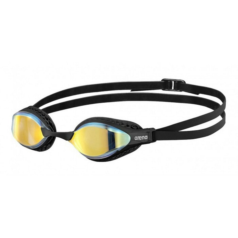Arena Unisex Adult Airspeed Swimming Goggles - Yellow/Copper/Black - One Size