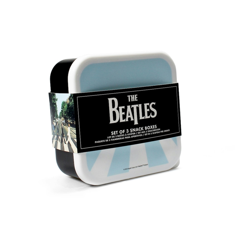 image 1 of Snack Boxes Set of 3 - The Beatles (Abbey Road)