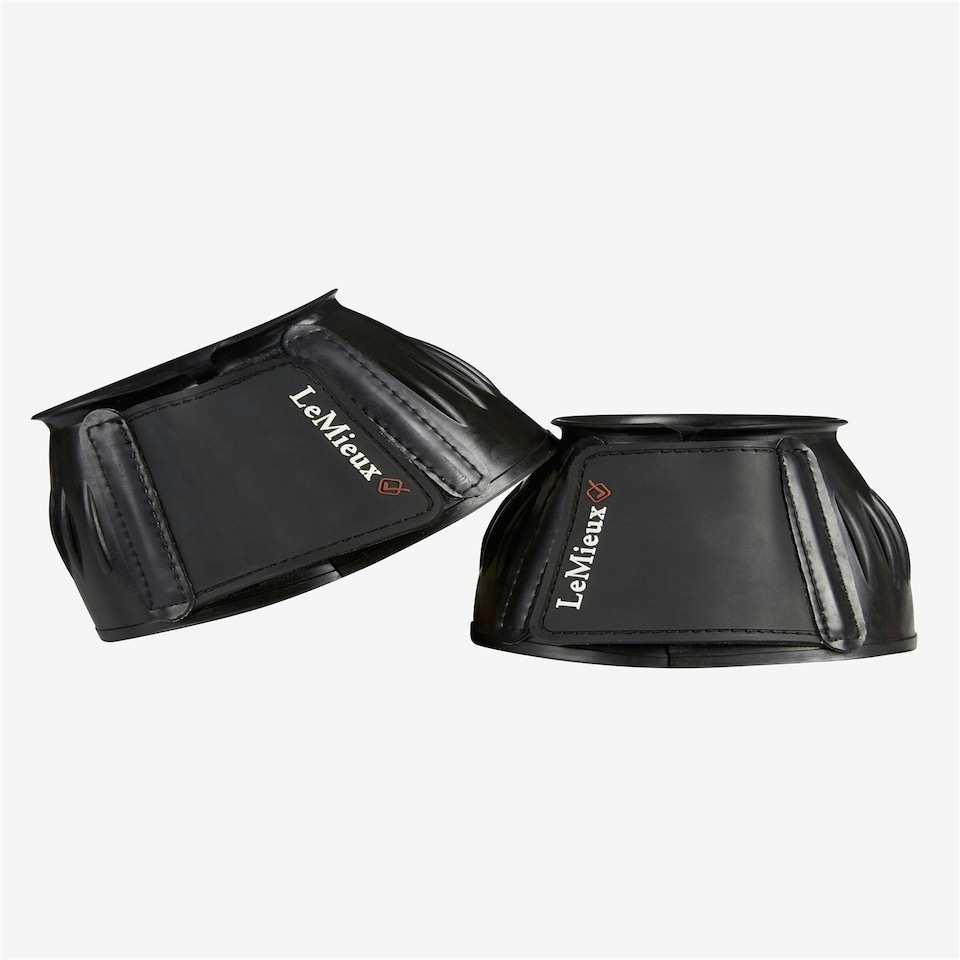image 1 of LeMieux Rubber Bell Boots Black | X-Large