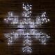 image 2 of 75cm Ice White 240 LED Snowflake Silhouette With 8 Functions