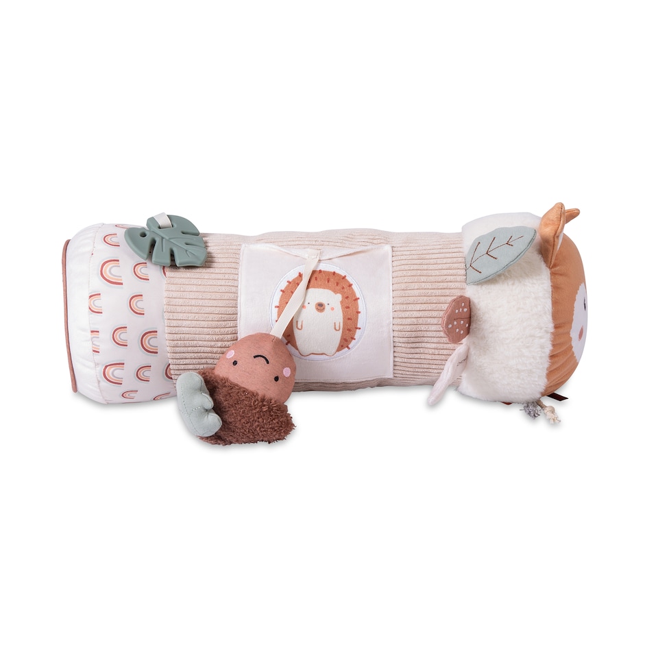 image 1 of Red Kite Tummy Time Roller - Woodland Walks | Brown | Woodland Walks | 1