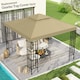image 2 of Outsunny 3m 2 Tier Garden Gazebo Top Cover Replacement Canopy Roof