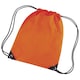 image 2 of Bagbase Premium Gymsac Water Resistant Bag (11 Litres) - Orange - One Size | Multi | One Size