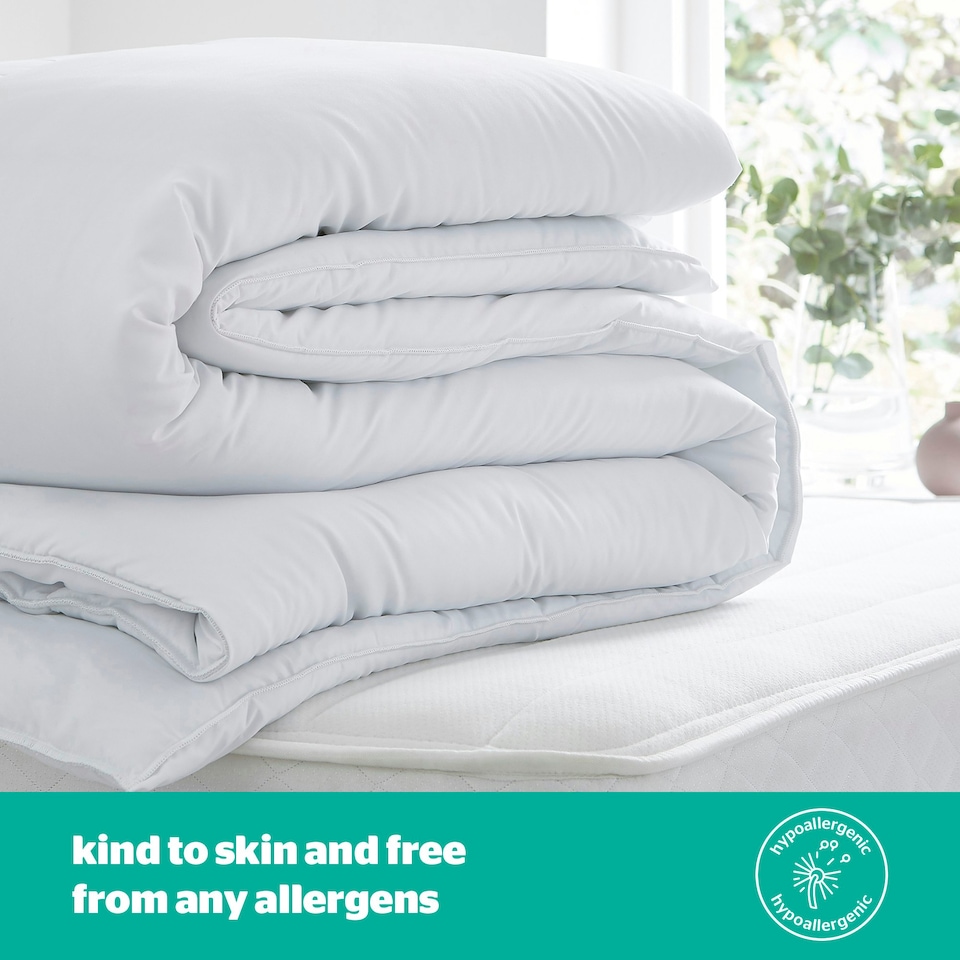 image 1 of Silentnight Just Like Down 10.5 Tog Duvet, Hypoallergenic, Soft and Silky, Double