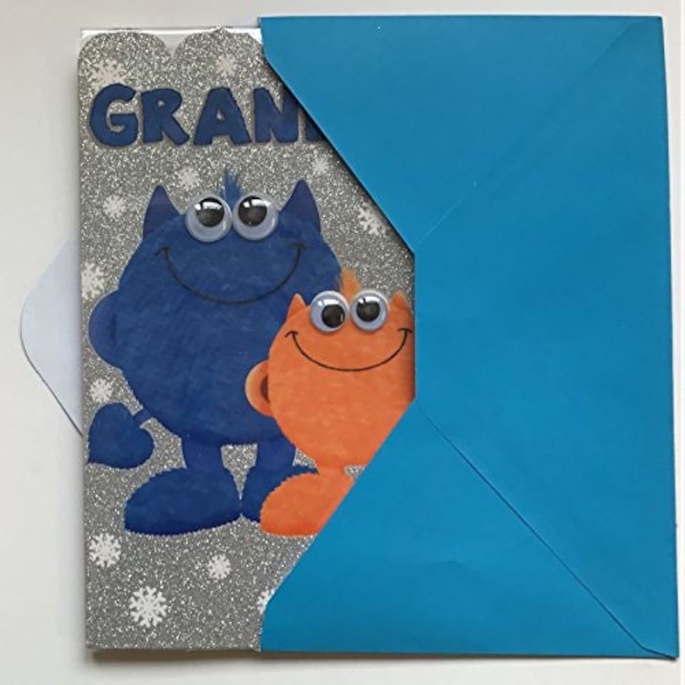 image 1 of Grandad My Monsters Christmas Card