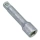 image 2 of 3/8in Drive Socket Ratchet Extension Bar Total Length 3in (75mm) CR-v Steel 2pc