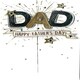 image 1 of Fireworks Design Dad Embellished Hand-finished Father's Day Card