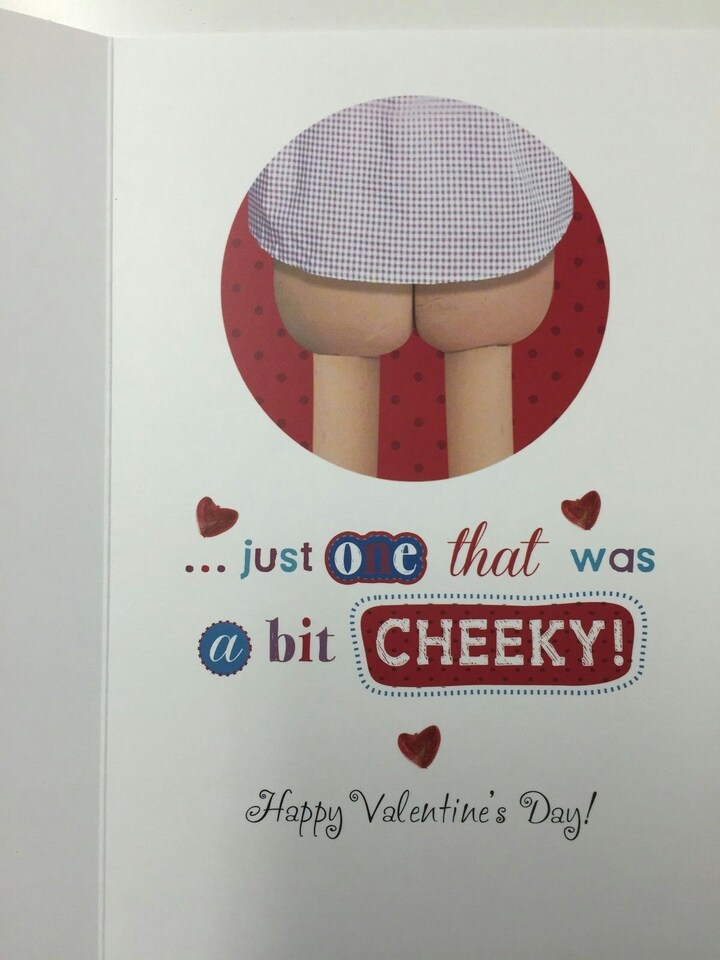 image 1 of To My Sexy Girlfriend! Humour Funny Valentine's Day Greeting Card