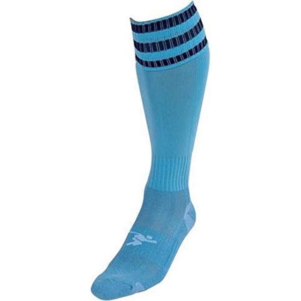 image 1 of Pt 3 Stripe Pro Football Socks Mens Maroon/Sky