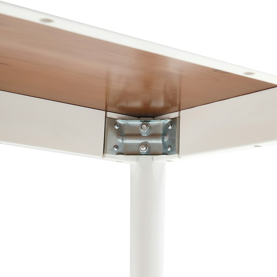 image 1 of Living and Home Rectangular Wooden Dining Table