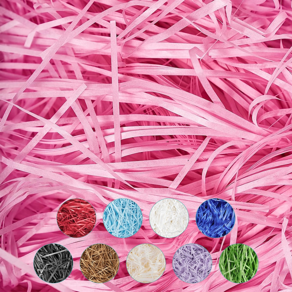image 1 of Shredded Tissue Paper, Decorative Gift Packaging Hamper Filler - 500G