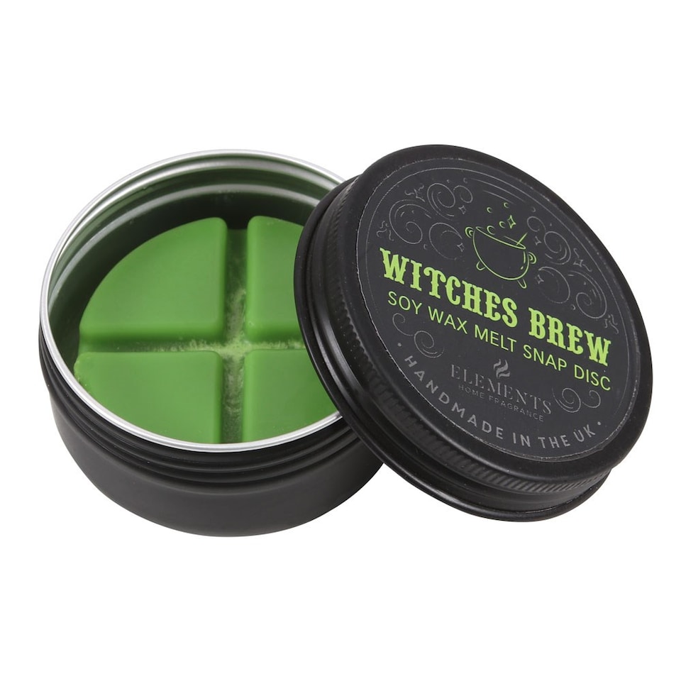 image 1 of Something Different Witches Brew Disc Wax Melts | Green | Green/Black | One Size | 1