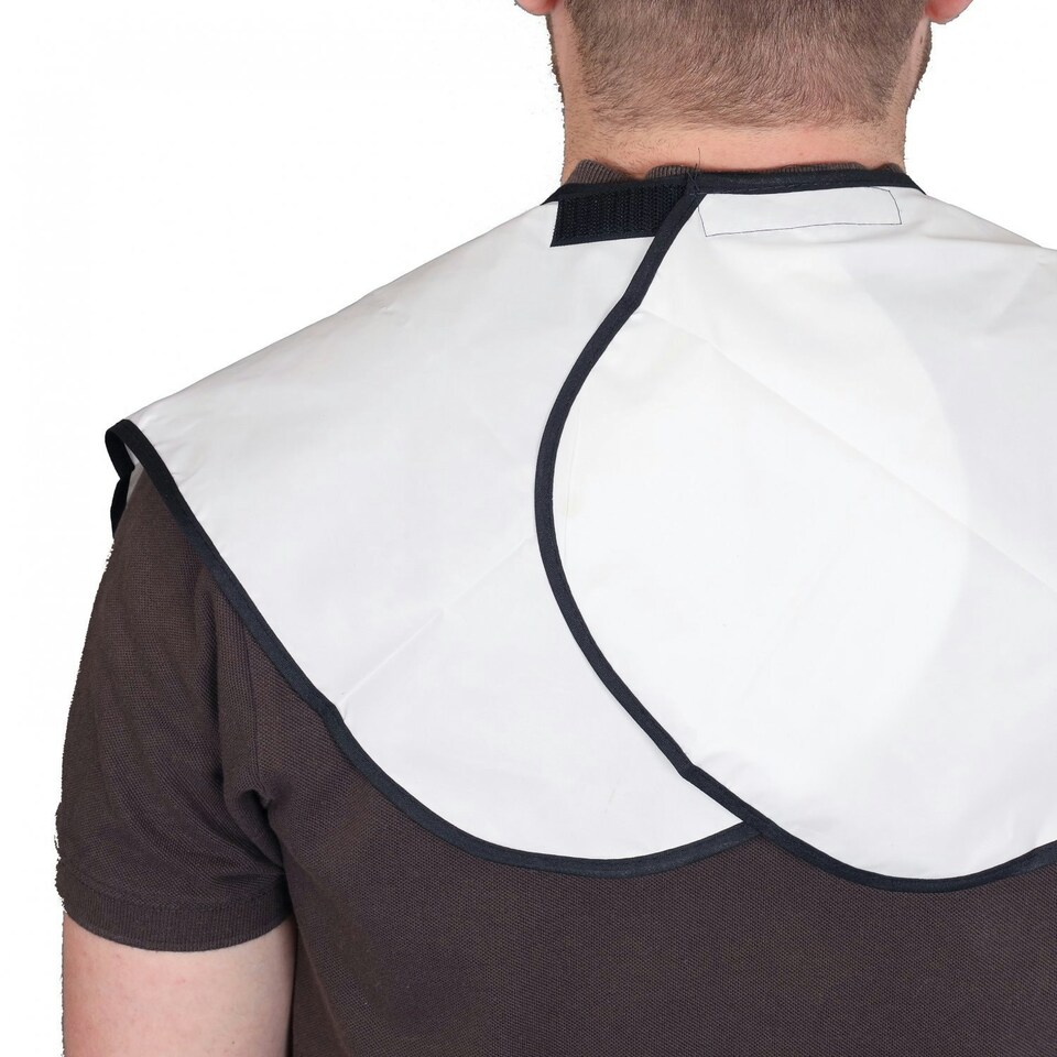 image 1 of Oypla Waterproof Professional Shaving Grooming Hair Beard Apron Bib