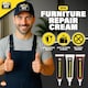 image 3 of 60g Furniture Repair Cream 3pk – White, Sapele & Cedar Wood Scratch Remover for Tables, Cabinets, Flooring & Surface Touch-Ups