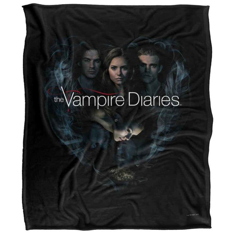 image 1 of Vampire Diaries Smokey Blanket - Multicoloured - One Size