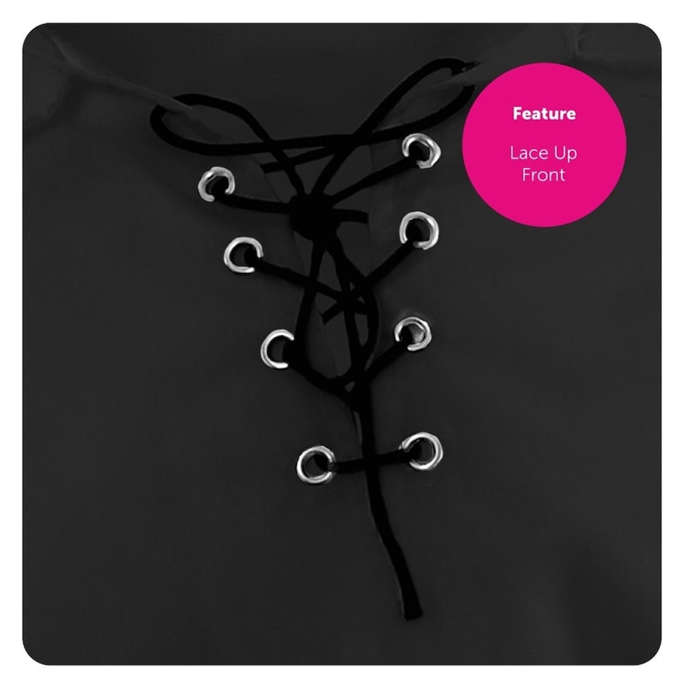 image 1 of Black Gothic Shirt | Black | 3XL