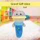 image 8 of Microphone Soft Toy Cute Plushie Huggable Cuddly Stuffed Toy 16cm Blue