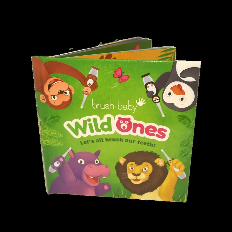 image 1 of Brush Baby The WildOnes™ Toothbrushing Book For Toddlers & Kids