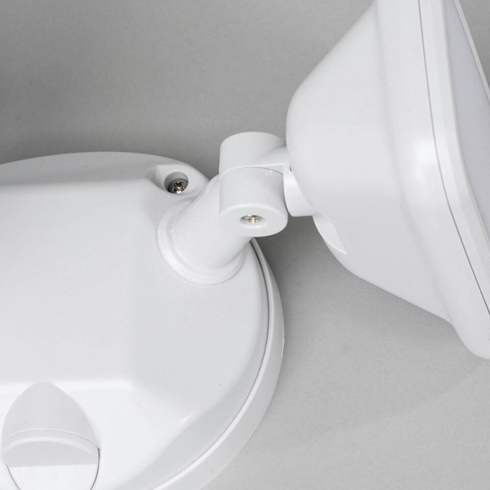 image 1 of BHS Twin Wilson Outdoor Flood Light, White