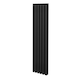 image 1 of Oval Column Radiator 1600mm x 360mm Black