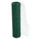 image 1 of True Products PVC Coated Galvanised Chicken Wire Netting - Rabbit Poultry Fence 50mm Mesh - 1m x 10m