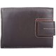 image 1 of Soft Leather Tri-Fold Money / Credit Card Holder / Wallet Brown