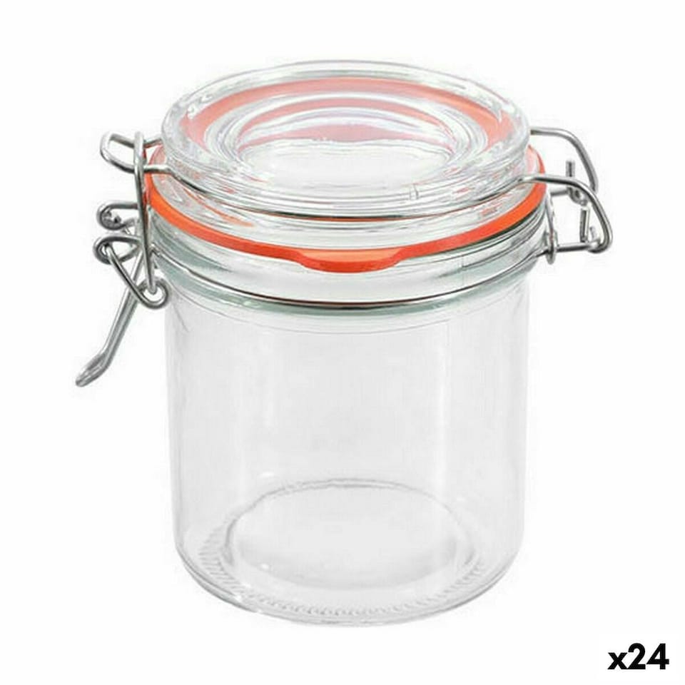image 1 of Jar La Mediterránea Hermetic Glass 250 ml (24 Units) N/A