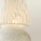 image 4 of ValueLights Beau White Confetti Glass Table Lamp | White