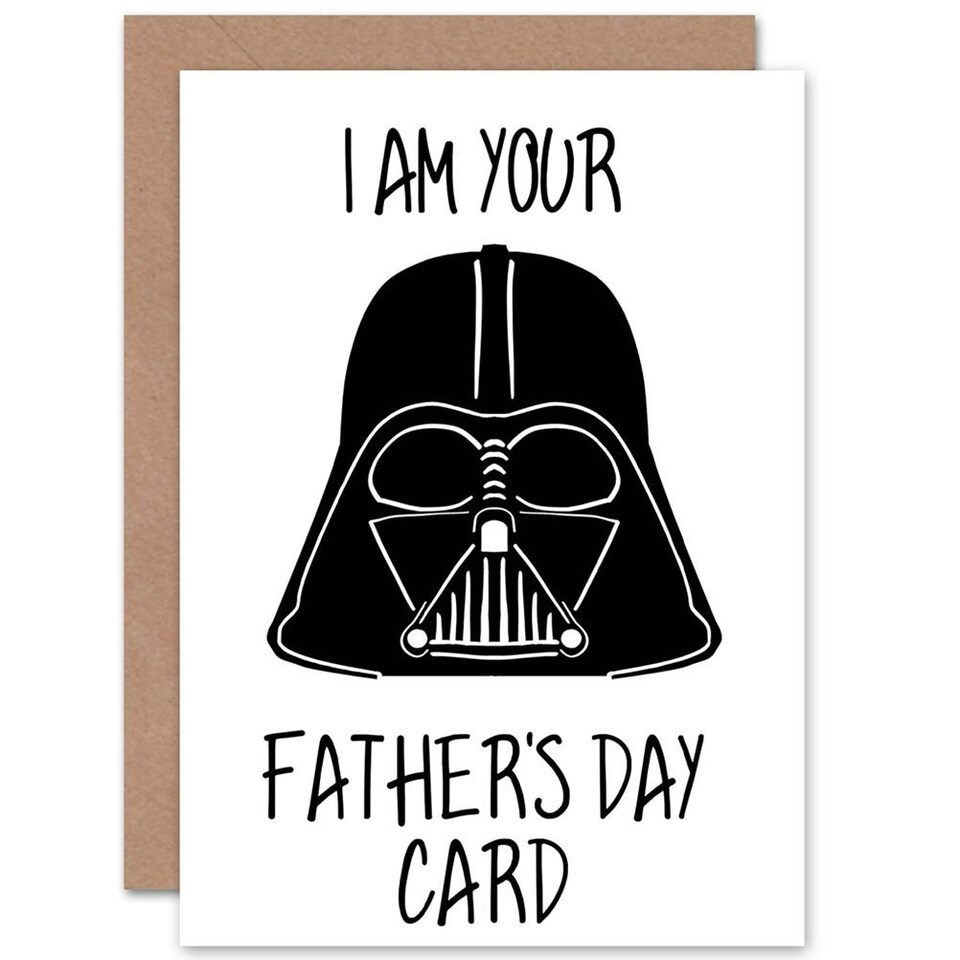 image 1 of Vader I Am Your Father Father's Day Card